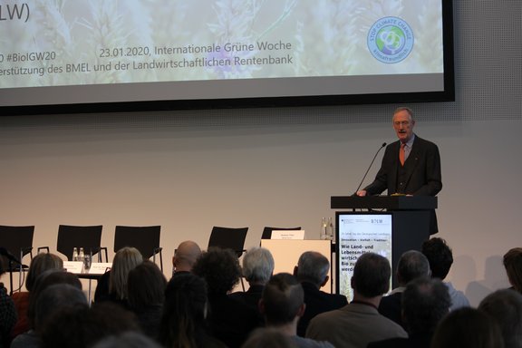 Felix Prinz zu Löwenstein in seiner Auftaktrede zum Tag des Ökologischen Landbaus